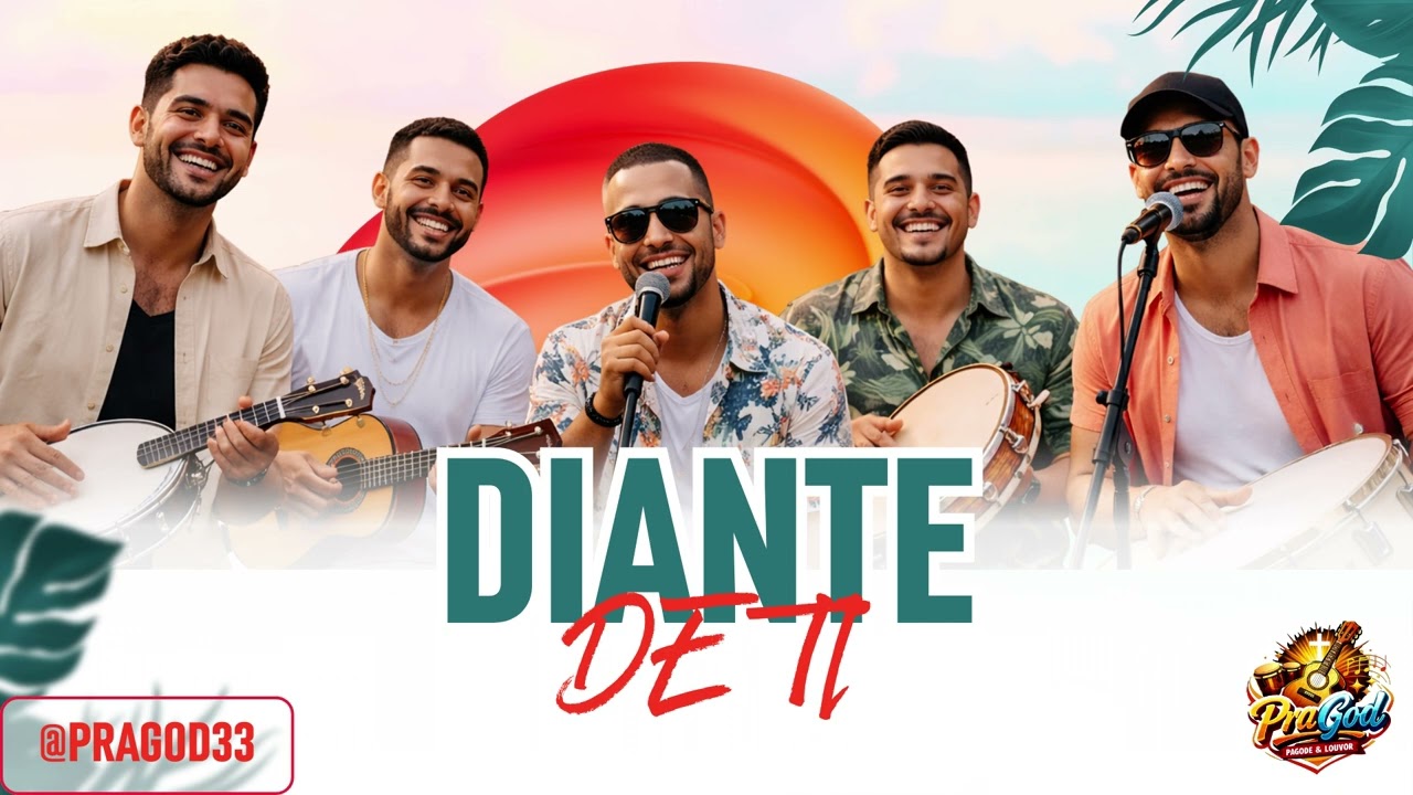 DIANTE DE TI - PAGODE GOSPEL - SAMBA GOSPEL - PRAGOD - LOUVOR