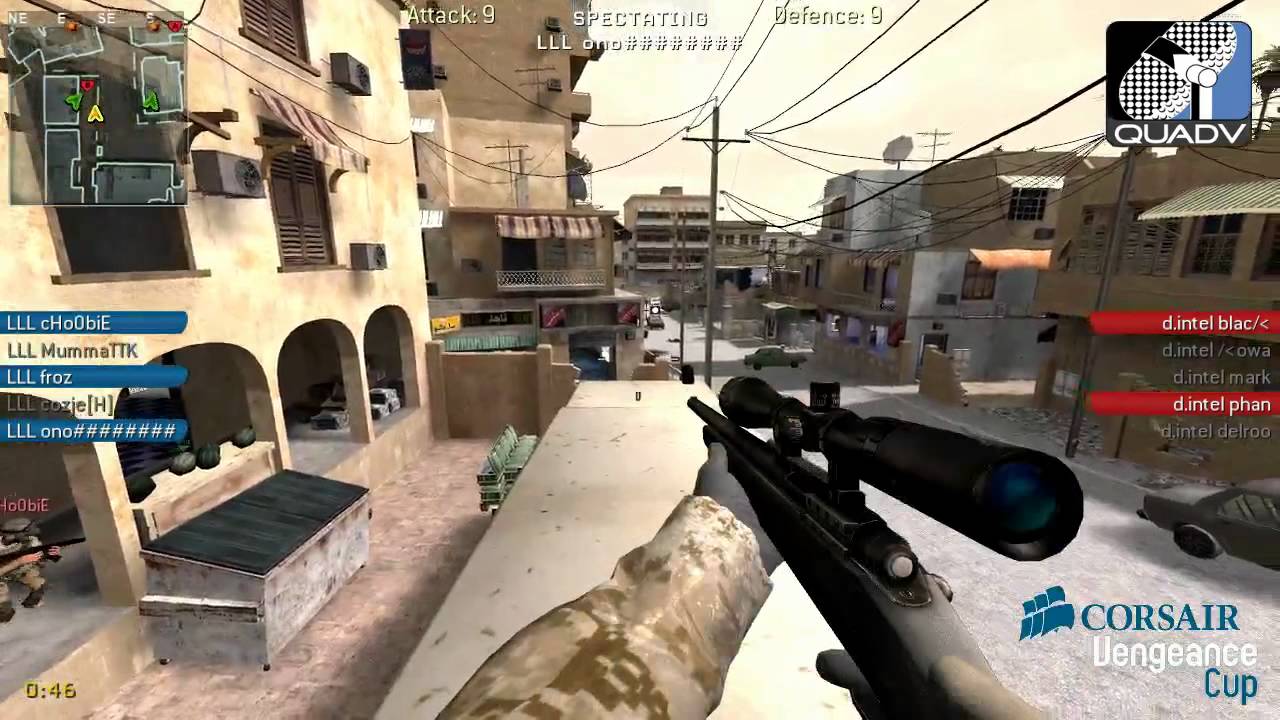 CVC: Team-Dignitas vs LowLandLions (UBF) (Map 3)