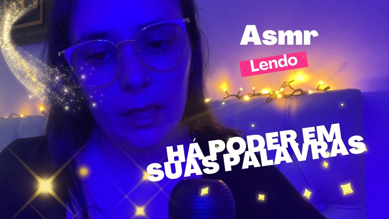 ASMR | Lendo “Há Poder em Suas Palavras” (Don Gossett) ✨ Sussurros Calmantes capítulo 1