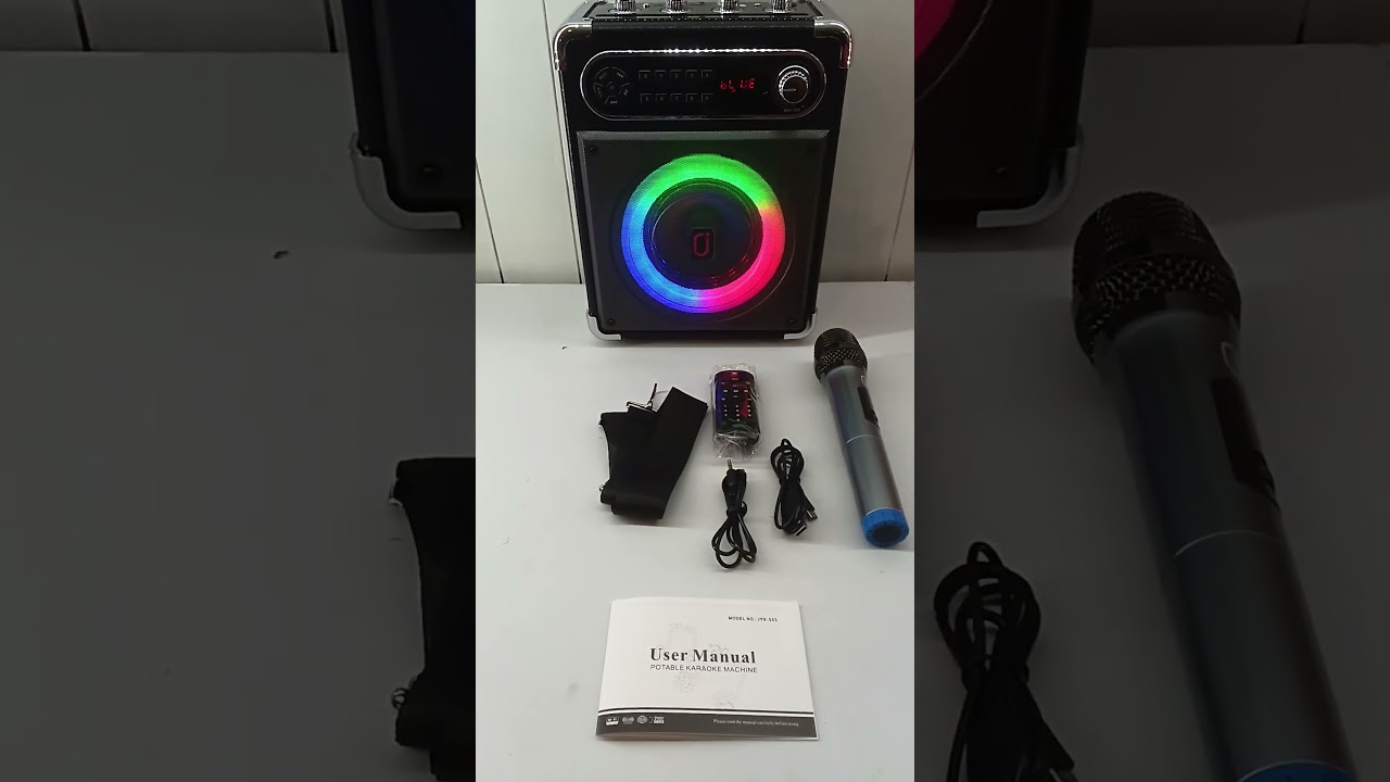 Power Testing - JYX Karaoke Machine with 2 Wireless Microphones