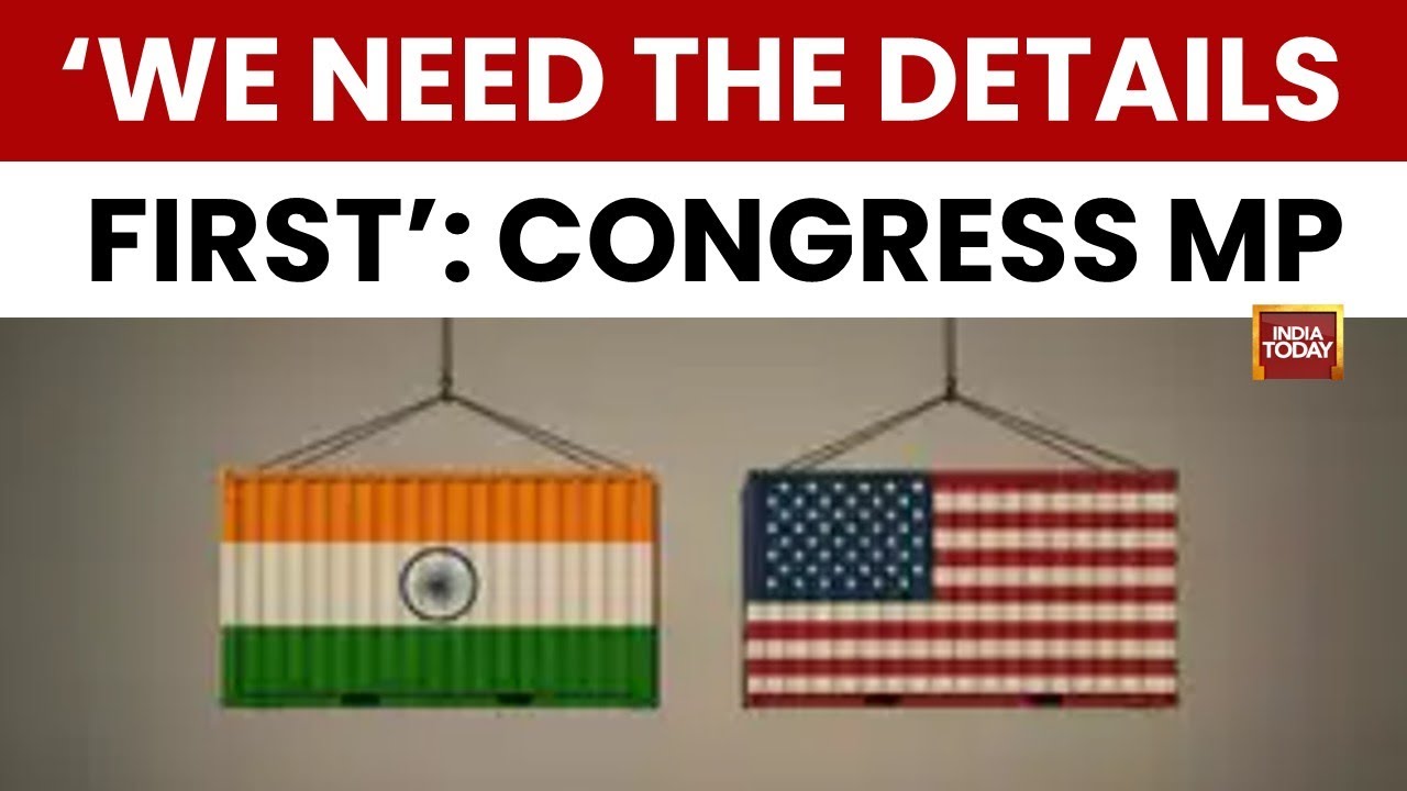 India-US Deal Debate: Congress MP Karti Chidambaram Reacts to Tariff Cut & Oil Rule | India Today