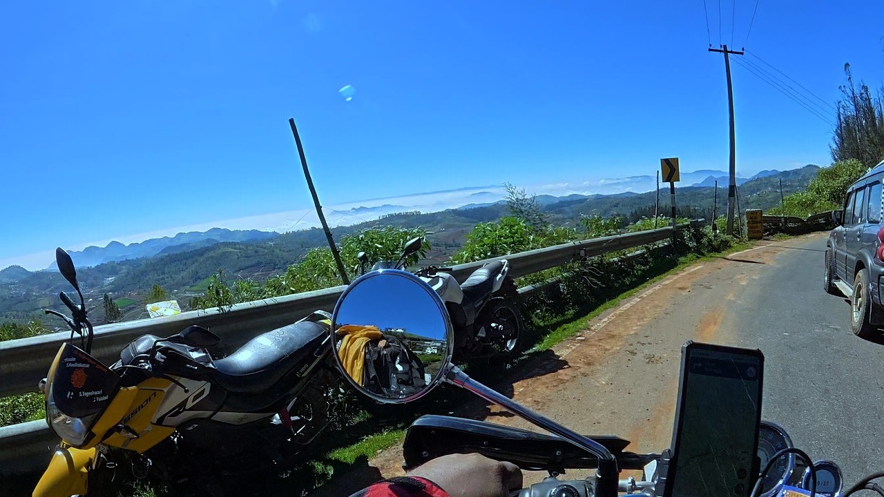 Ooty Diary Day1 !  Into the woods, Hill station Bike ride