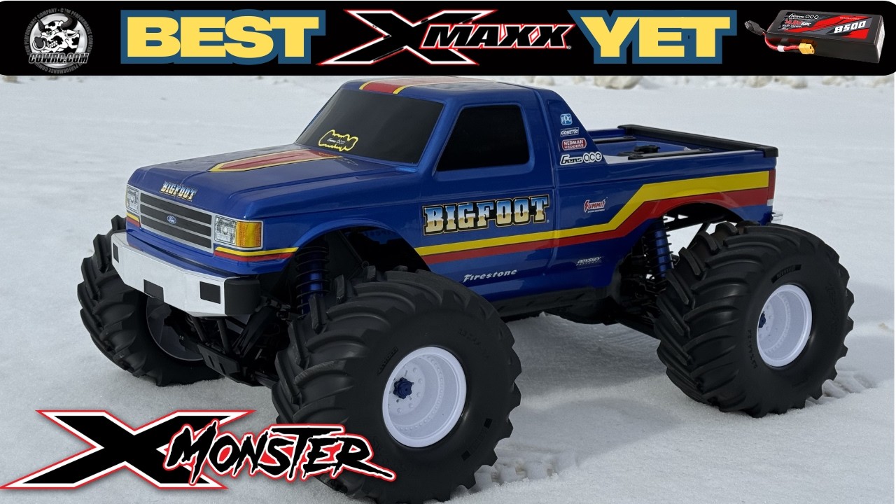 Traxxas X-Maxx Bigfoot - Full Winter Bash