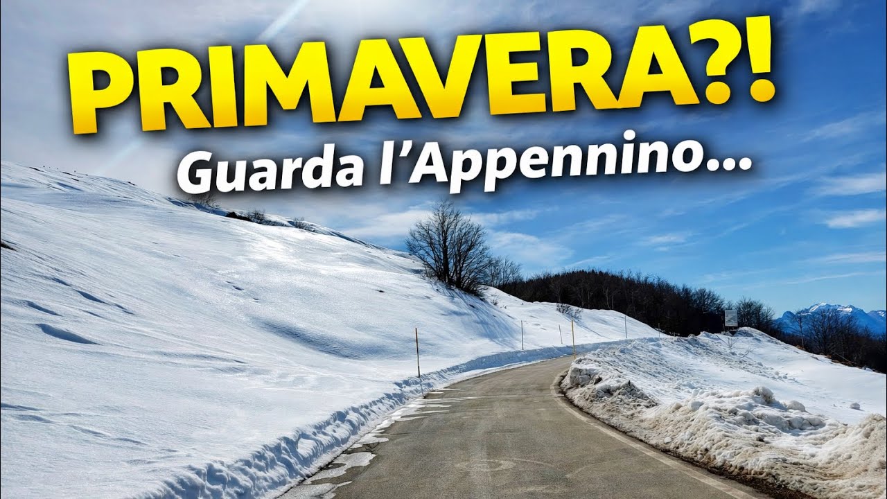 FEBBRAIO 👉PRIMAVERA?! 😳 Guarda l’Appennino oggi 🚁