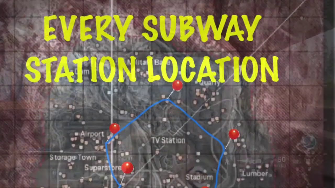 EVERY SUBWAY STATION LOCATION IN WARZONE SEASON 6