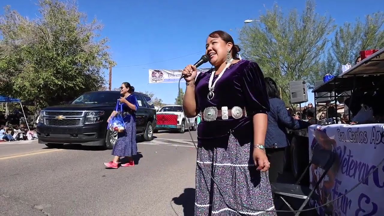 San Carlos Apache Tribe Veteran's Parade 2024