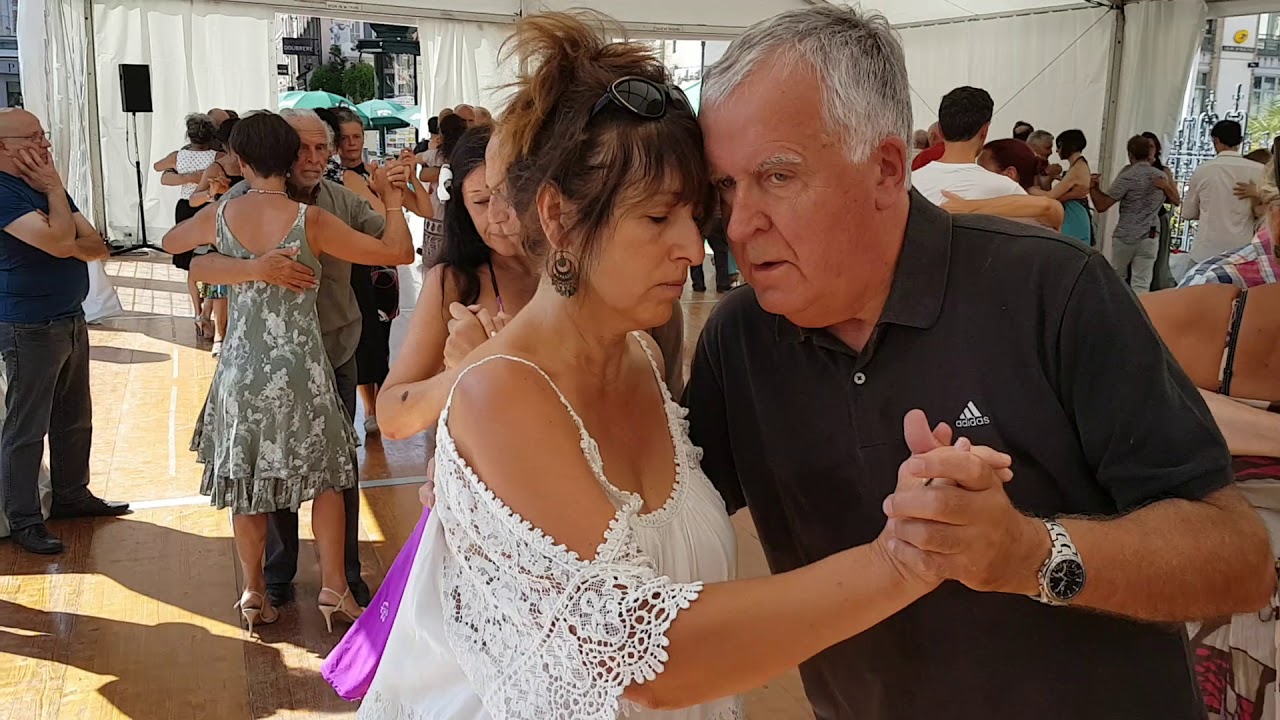 Milonga  Place Jean Jaurès @ Tarbes en Tango 2018 - DJ  Aurora Fornuto - lundi 20 août 2018