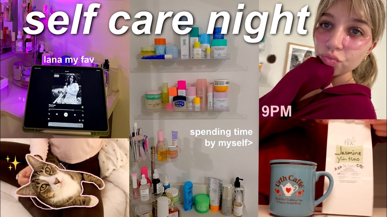 SELF CARE NIGHT in my life ♡ dedicating tonight to myself