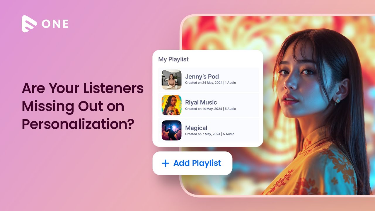 Create Unlimited Audio Playlists with Muvi One | Boost Engagement with Personalized Playlists