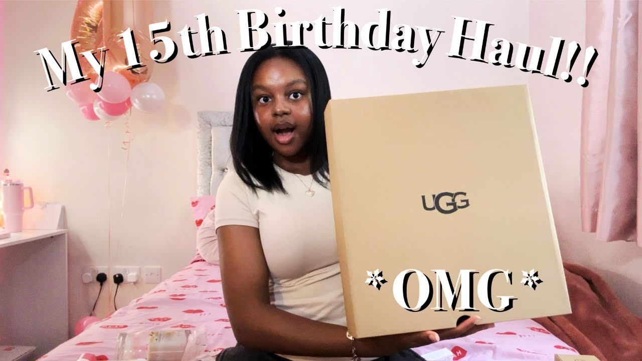 WHAT I GOT FOR MY 15th BIRTHDAY *Haul* 🥳