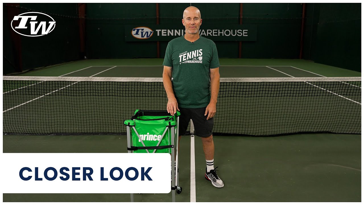 Take a closer look at the Prince Tennis Ball Cart with Wheels