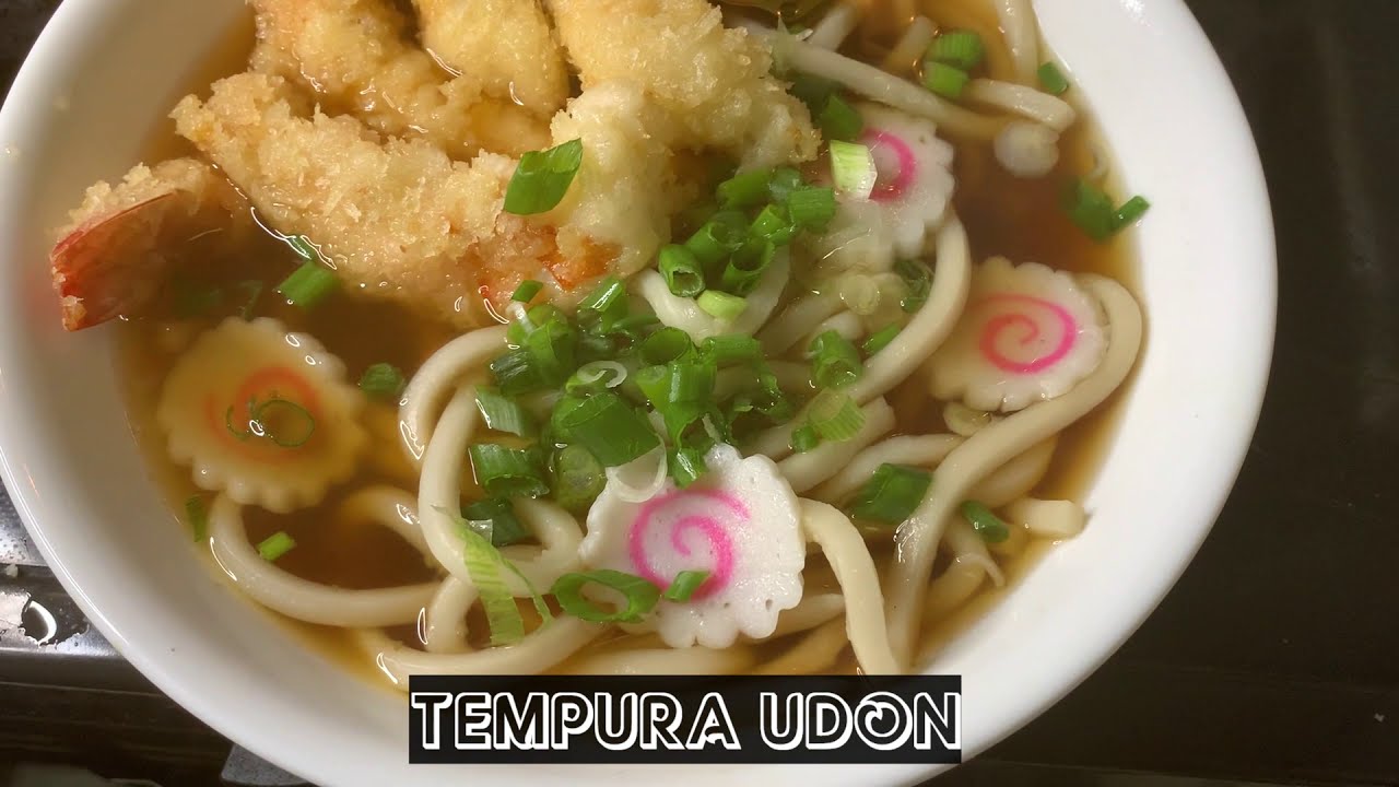 TEMPURA UDON (SECRET OF THE BROTH REVEALED)