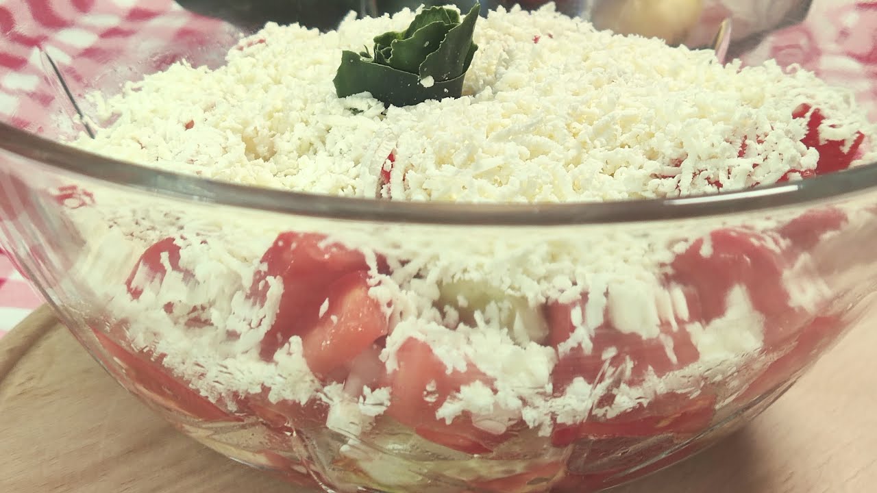 Šopska salata   Niški Kafanski Recept |  Sopska Salad  top 10 in the World