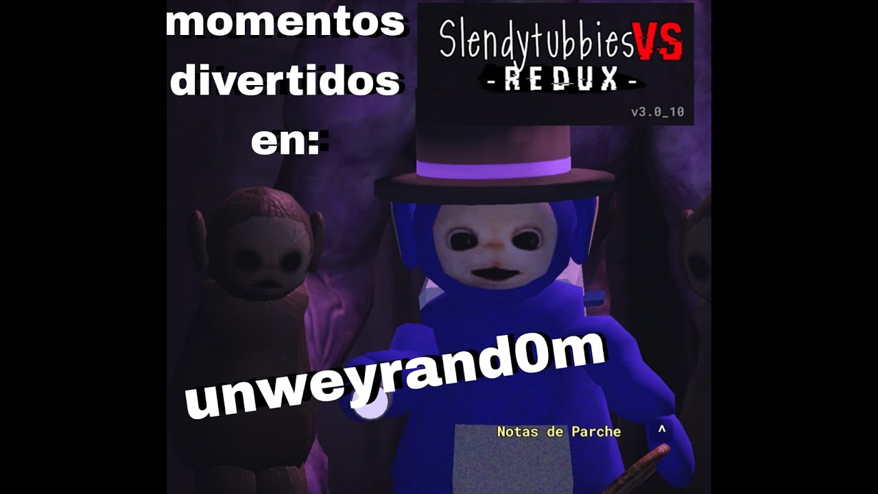 momentos divertidos en  slendytubbies vs redux