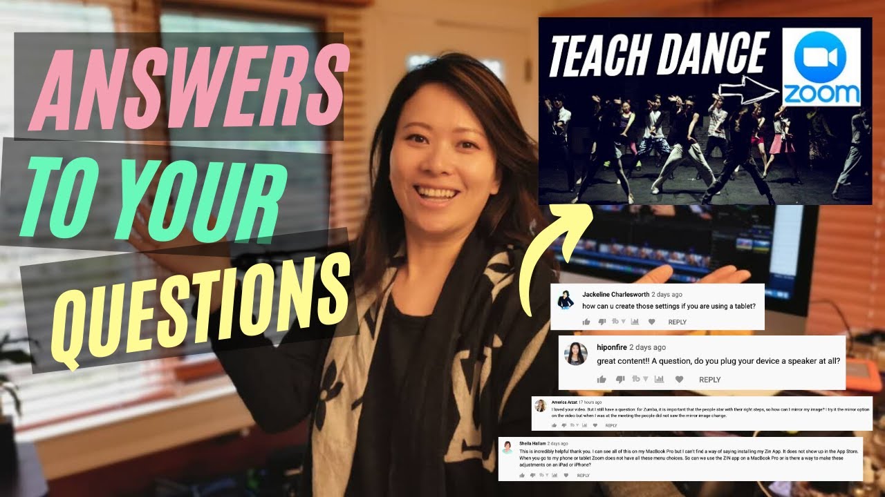 Zoom live tutorial for dance instructors #zoom #live #dance