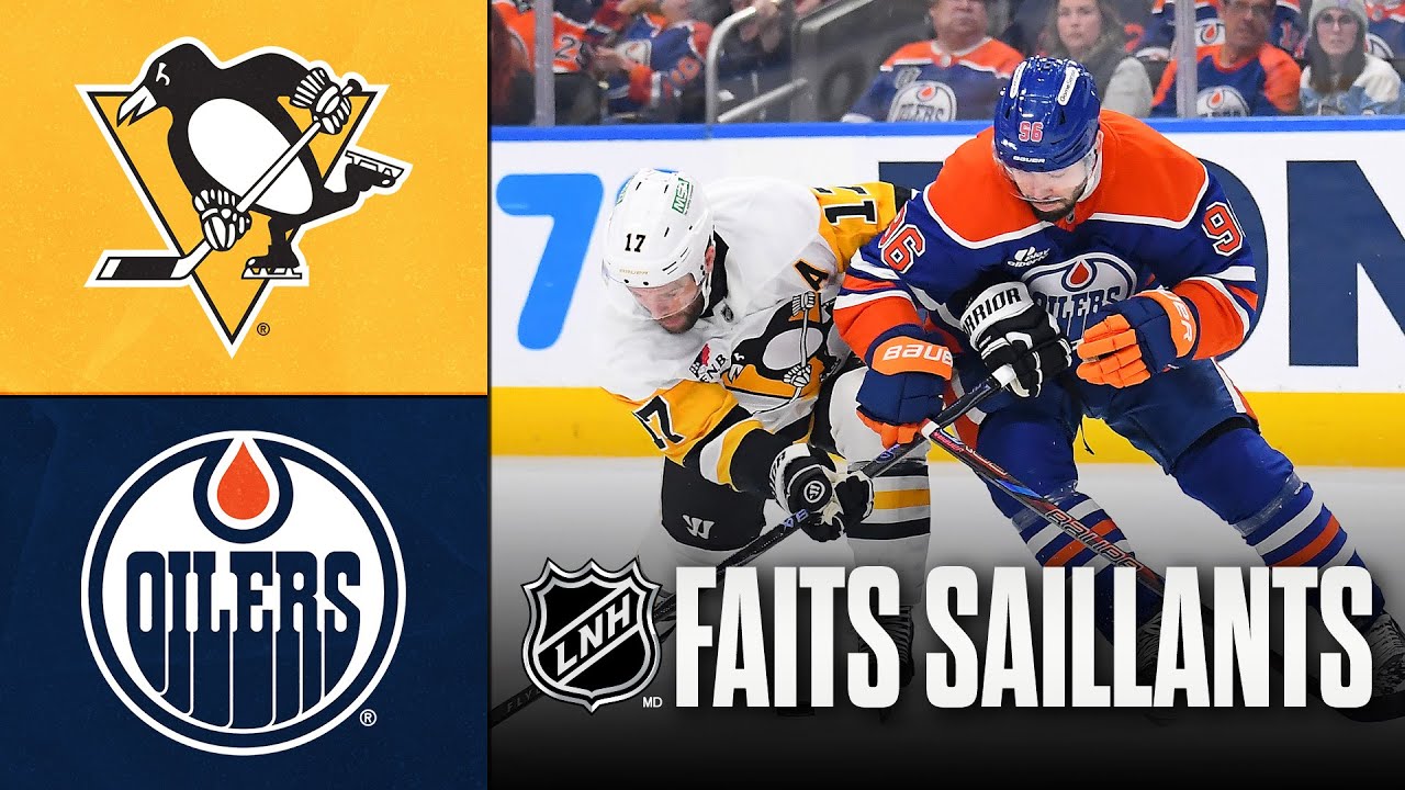 Penguins vs Oilers | 22/01/26 | Faits saillants