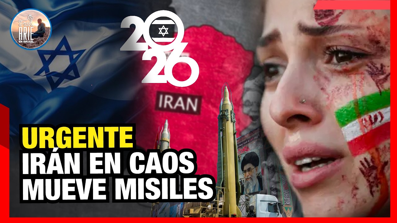 🚨 ISRAEL 2026: &iquest;Ataque inminente? Ir&aacute;n mueve sus misiles en plena rebeli&oacute;n y Caos
