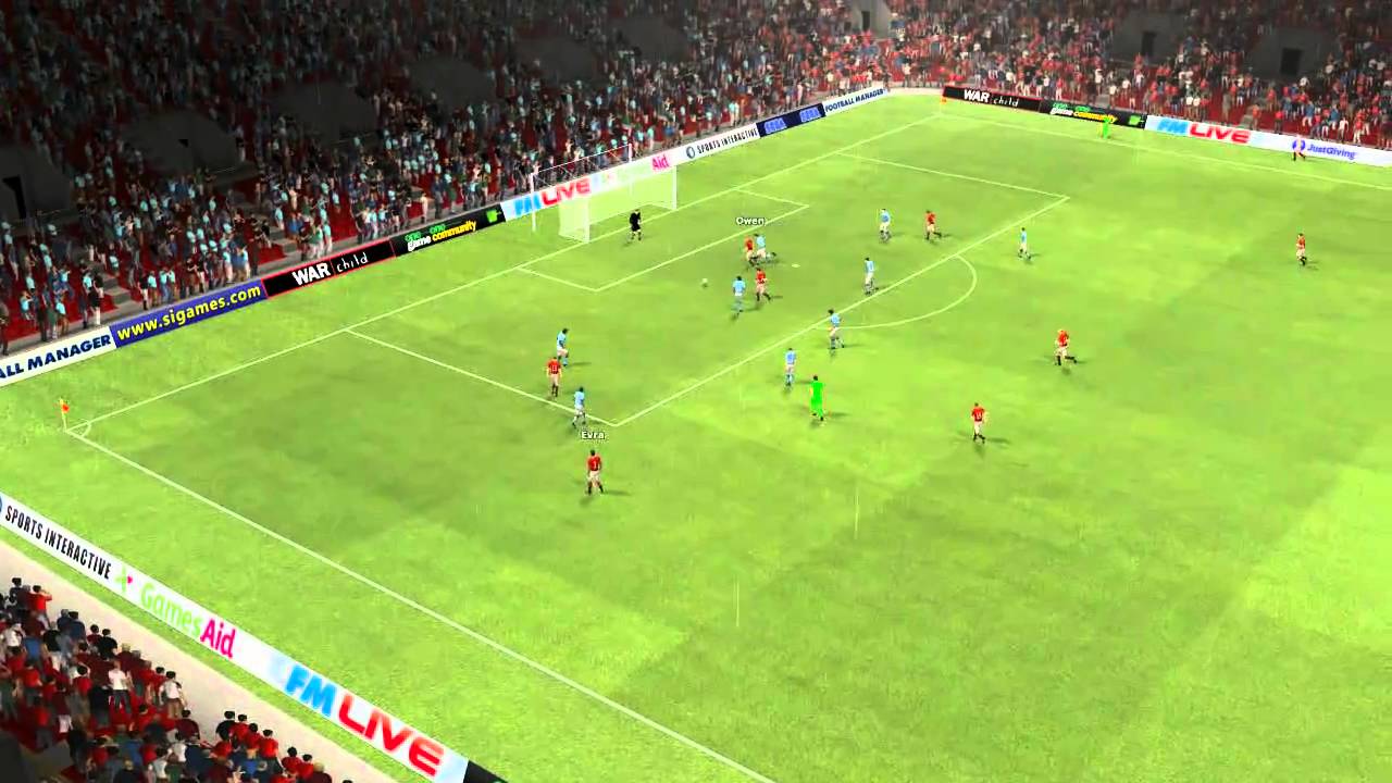 FM2011 Man Utd 6 - 0 Man City - Match Highlights