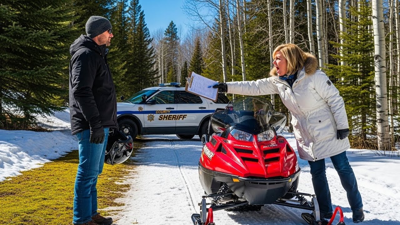 HOA Banned My Snowmobile From Their Trails, So I Bought The Trail System And Locked Them Out