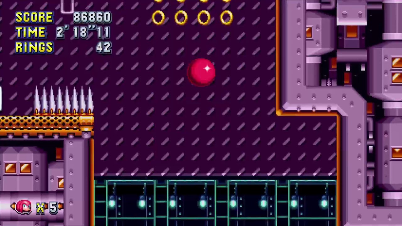 Sonic mania as Knuckles