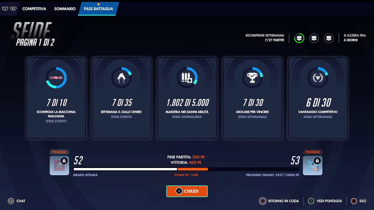 Overwatch 2 - rank comp!
