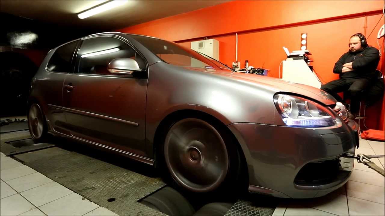 VW Golf MKV R32 Dyno pull