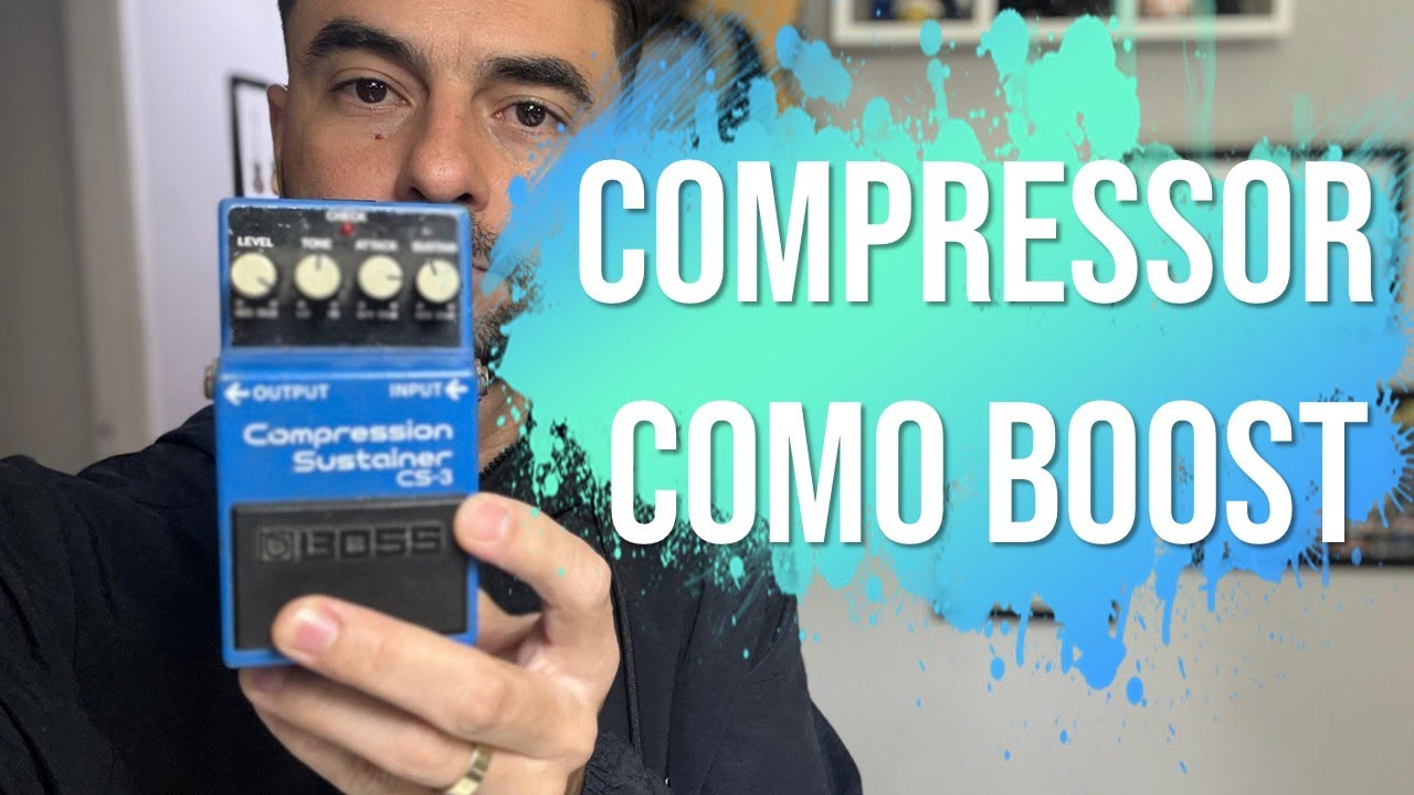 APRENDA a usar o COMPRESSOR como BOOST na guitarra