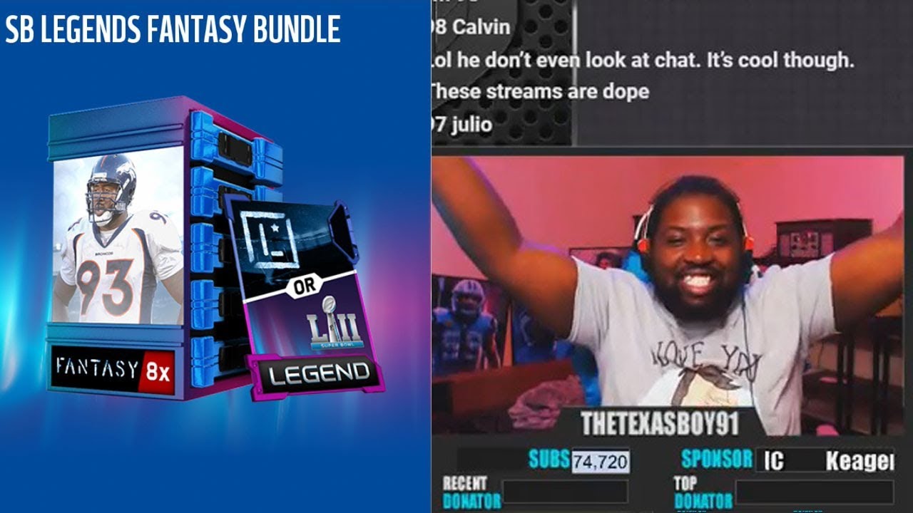 2 Full Legends | Topper Saved The Bundle!! | Superbowl Legends Fantasy Bundle Madden Ultimate Team