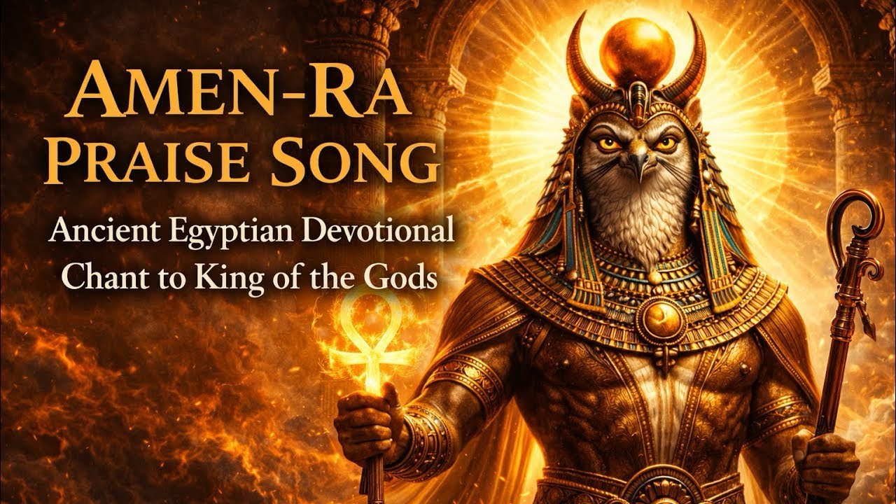 Amen-Ra ☀️ King of the Gods | Ancient Egyptian Kemetic Praise Song