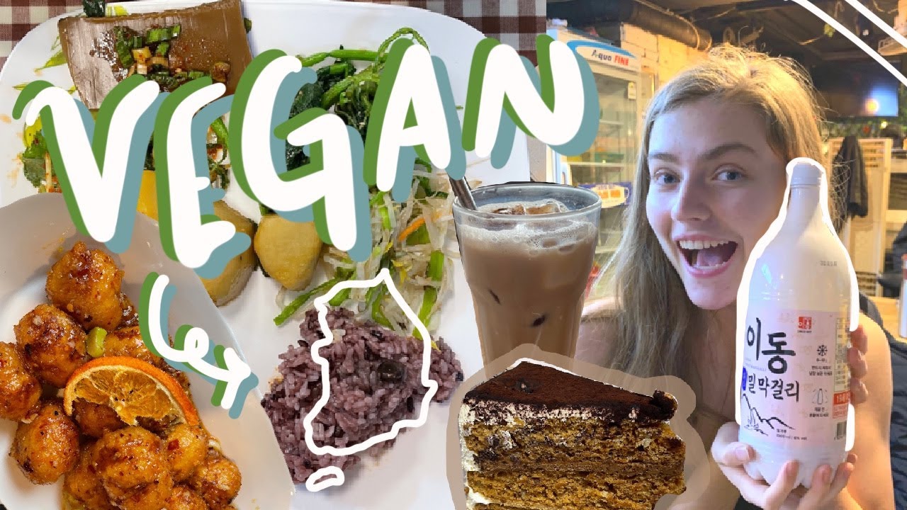 How to be Vegan in Seoul, South Korea 🍃 // grocery shopping, eating out, & more