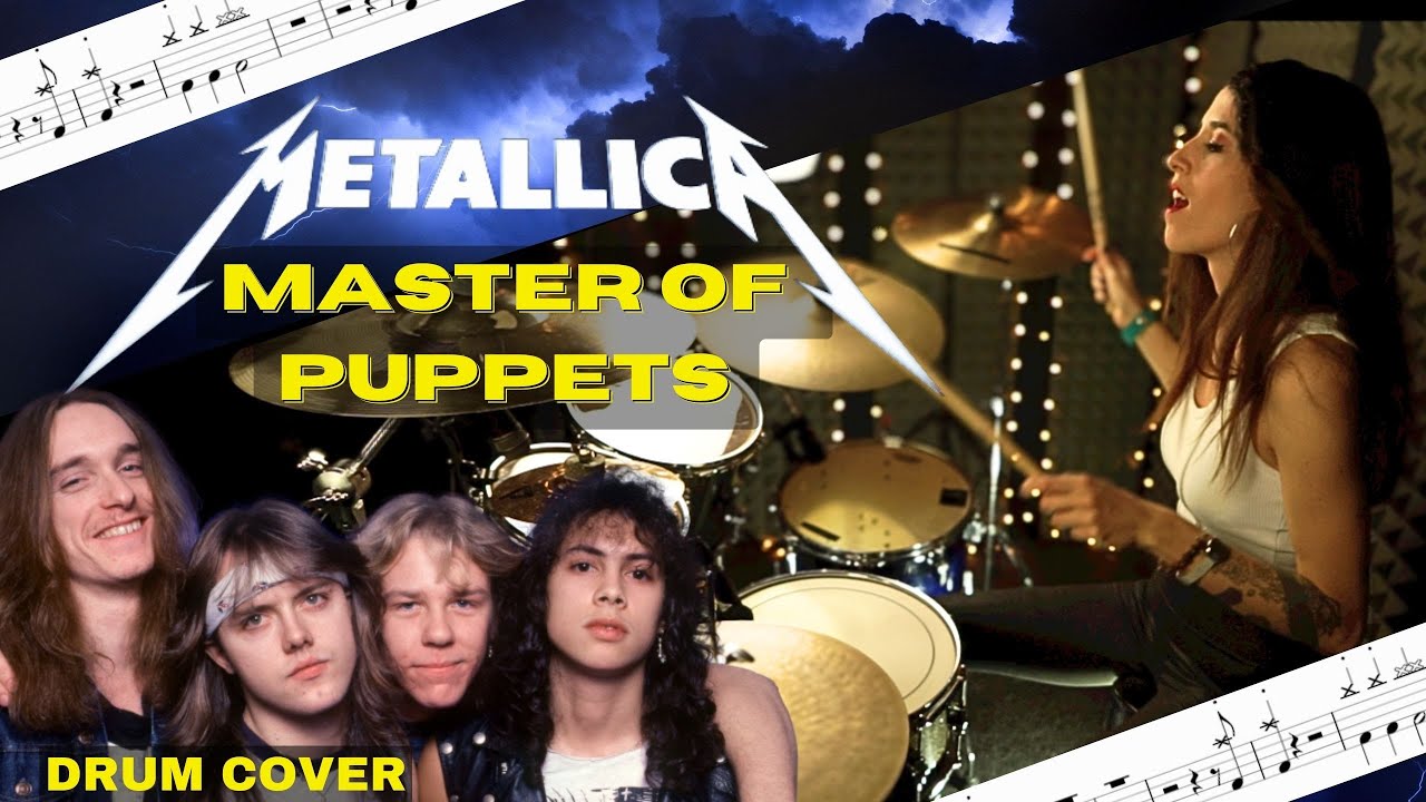 Metallica - Master Of Puppets - Drum Cover (Drum Score)