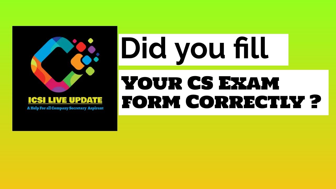 CS June 26 Exam: Did you fill CS Examination form properly? How to Check the Status of CS Exam Form?