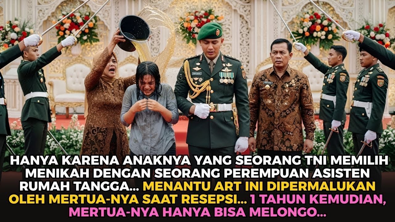 Hanya Karena Seorang ART, Menantu Ini Dipermalukan Mertuanya Di Acara Resepsi. Tapi 1 Tahun Kemudian