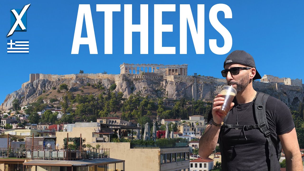 Как провести день в Афинах, Греция? (день 1) 🇬🇷 | Дневник путешествия 10