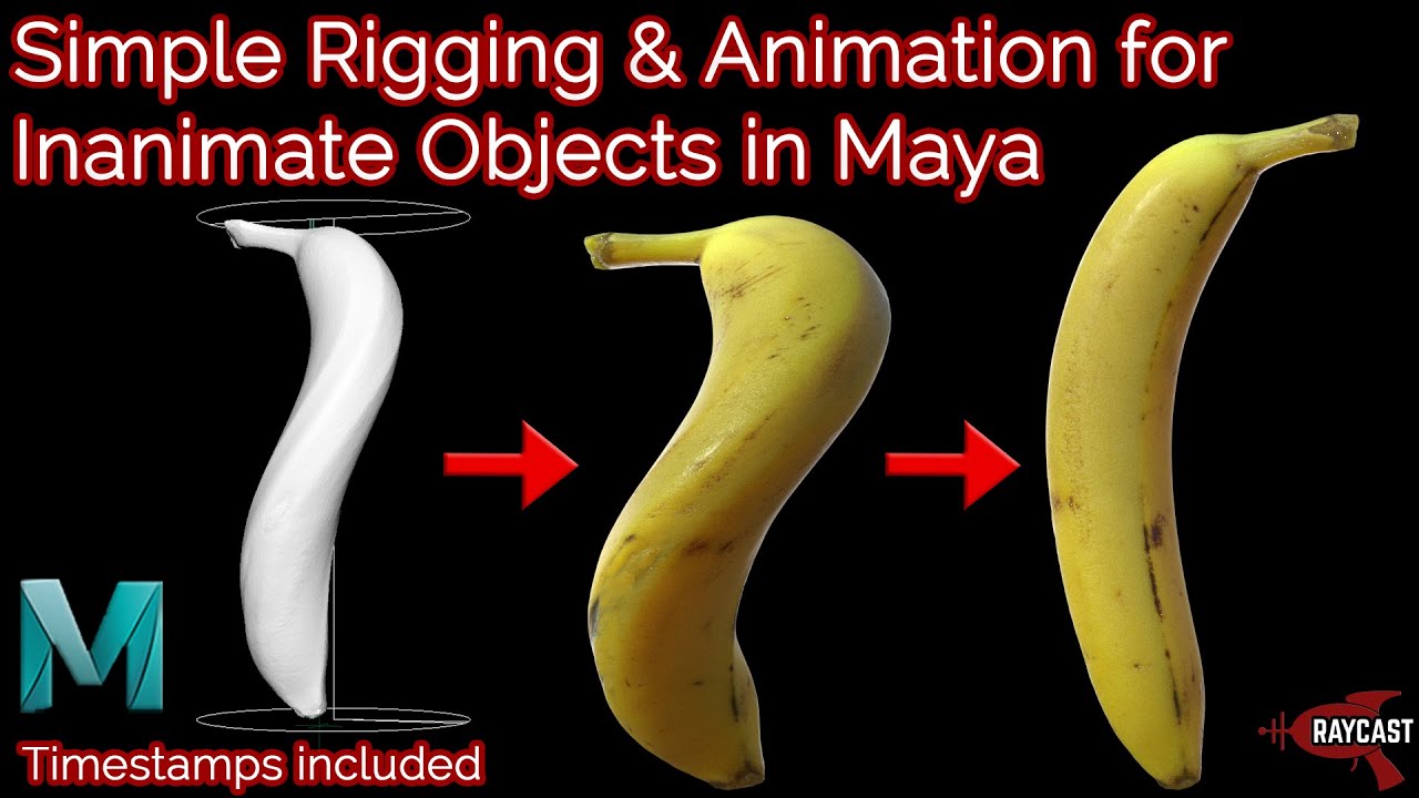 Simple Rigging & Animation for Inanimate Objects in Maya!