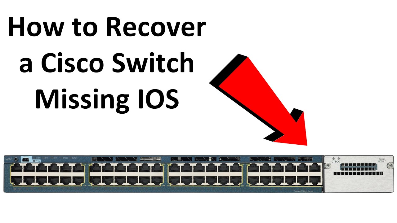 Recover a Cisco Switch Missing IOS Using XMODEM | 2960 / 3560 / 3750 and More