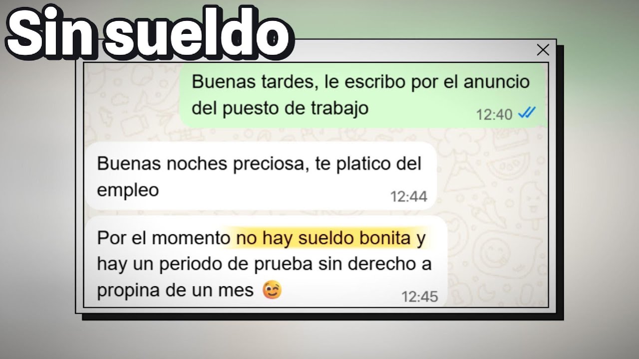 La PEOR oferta de trabajo de la HISTORIA | Pago con CLASES DE CANTO