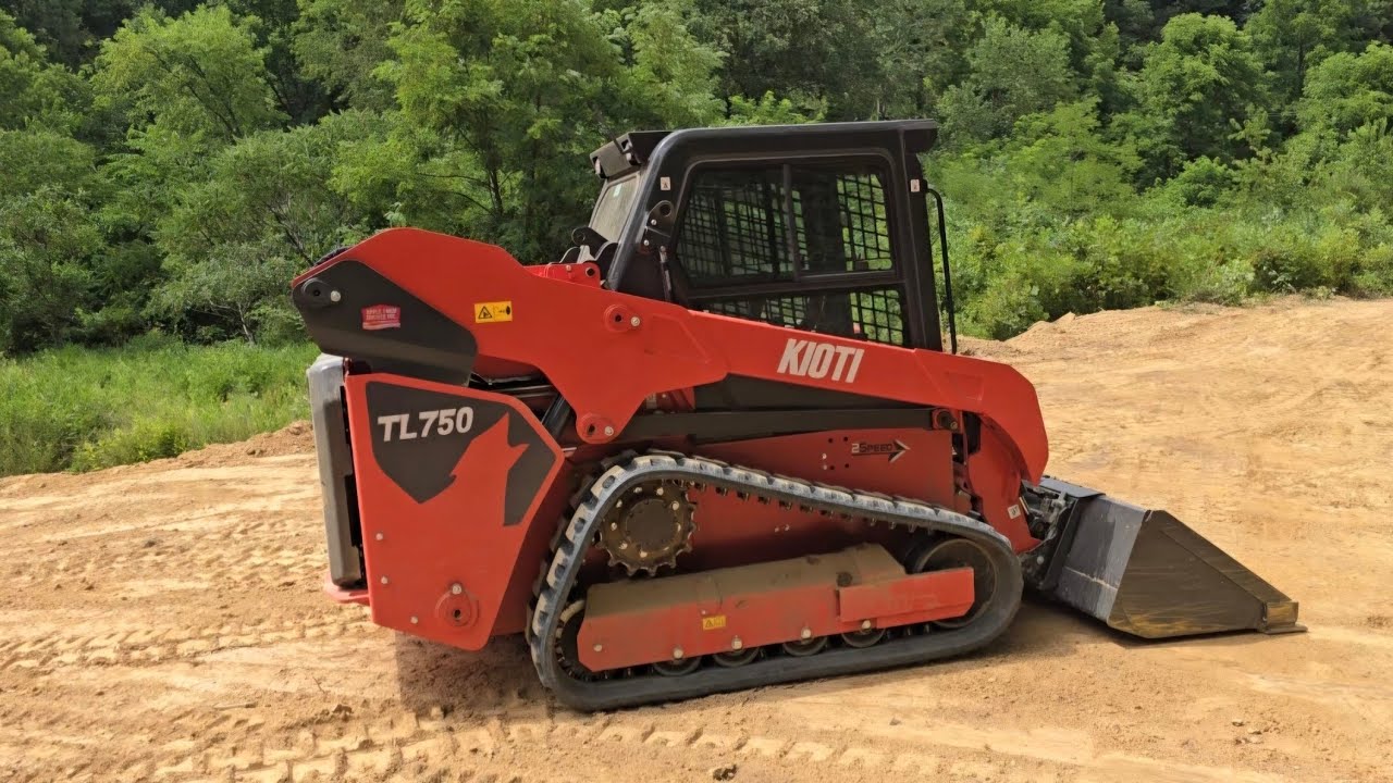 kioti TL750 передвижная грязь