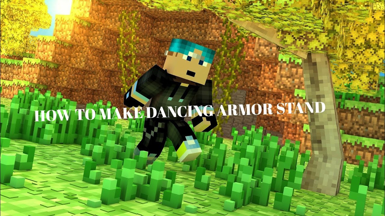 How to make dancing armor stand | Minecraft