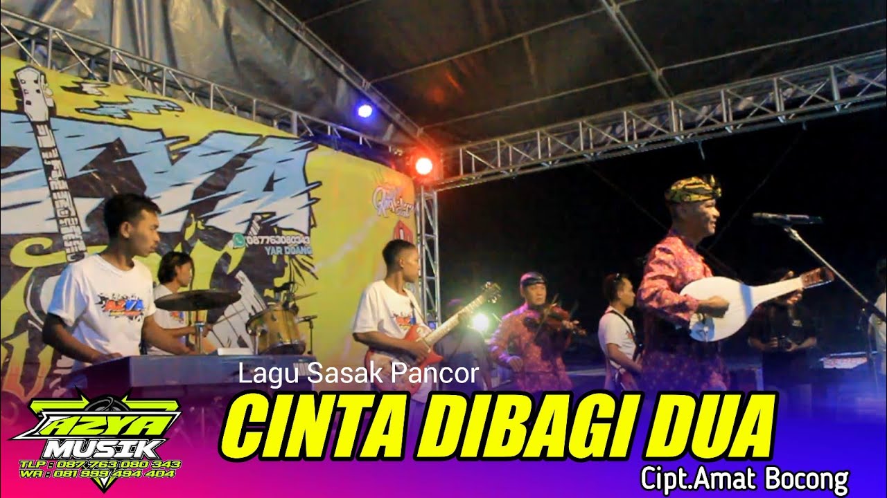 CINTA DIBAGI DUA AMAT BOCONG FEAT AZYA MUSIK LIVE RONA RONA PANCOR