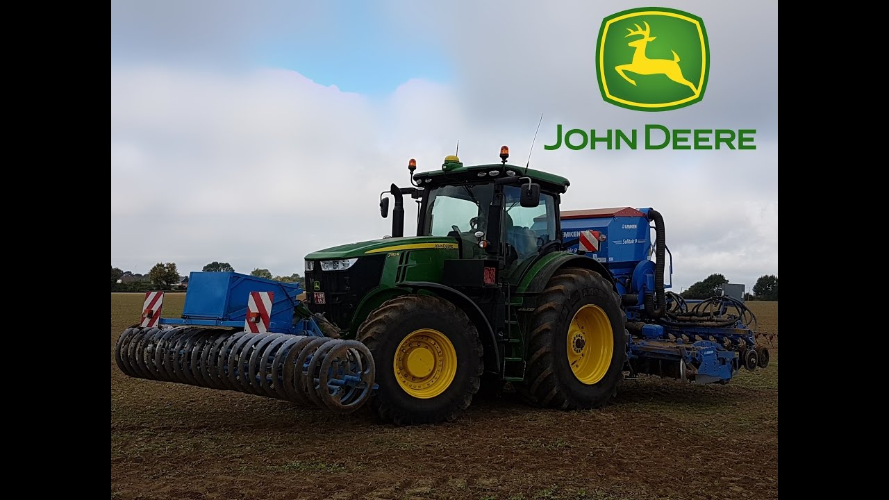 John Deere 7310r/ Semis en 4m50/ SCA Saintenoy