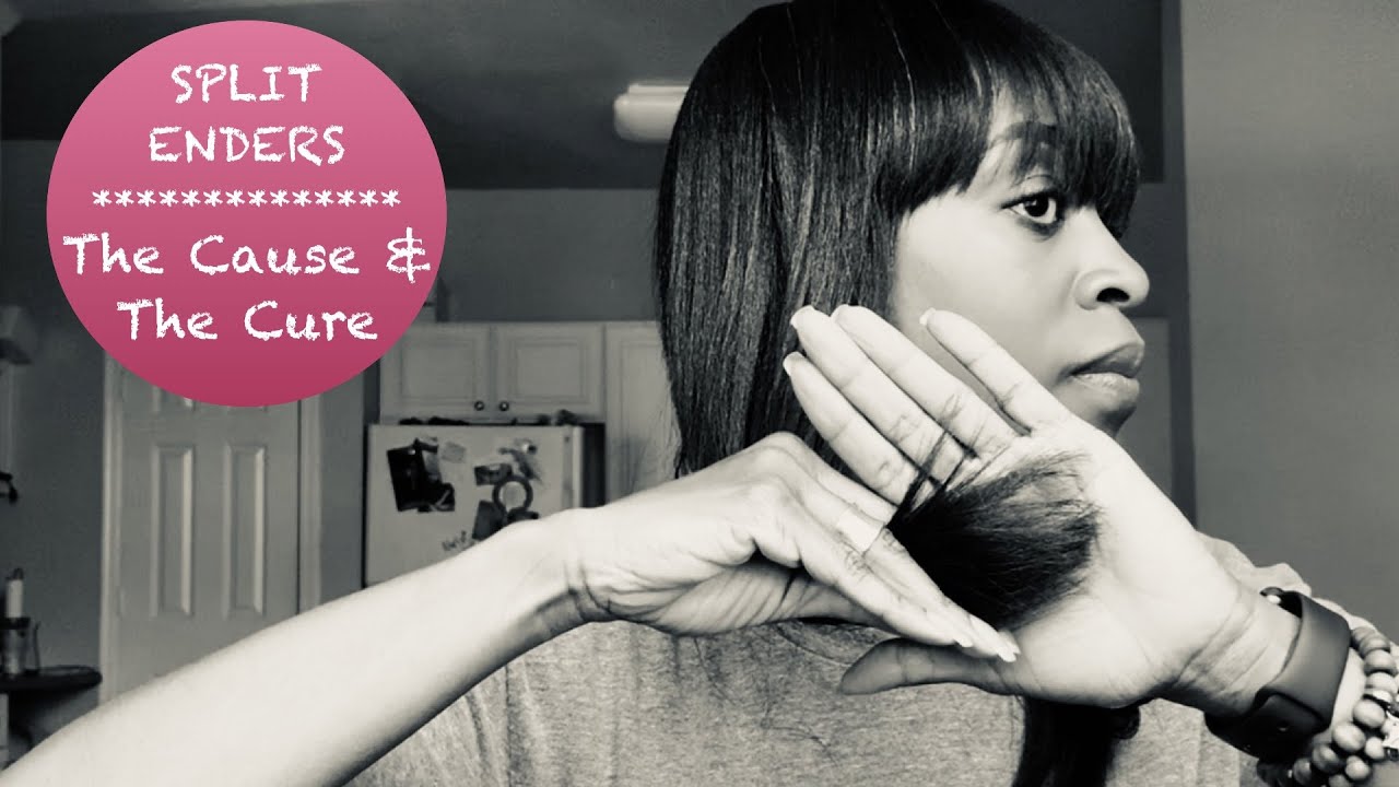 Split Enders | Healthy Relaxed Hair | The Cause and Cure For Split Ends