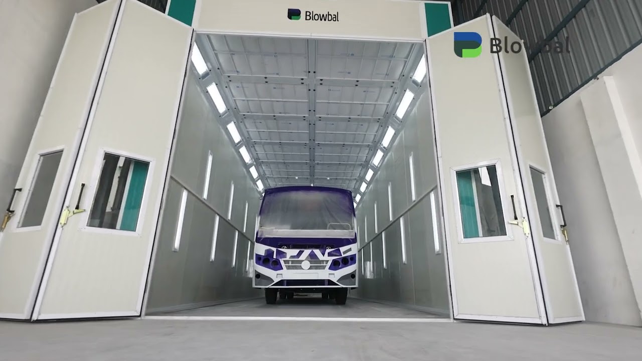 Bus And Truck Paint Booth//Paint Booth//Leading Bus & Truck Paint booth//Bus Body Spray Booth//