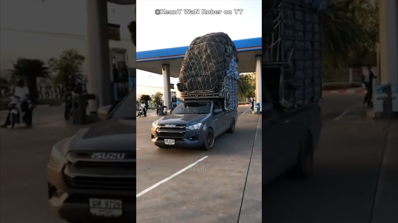 Thai pickup overloaded #shorts