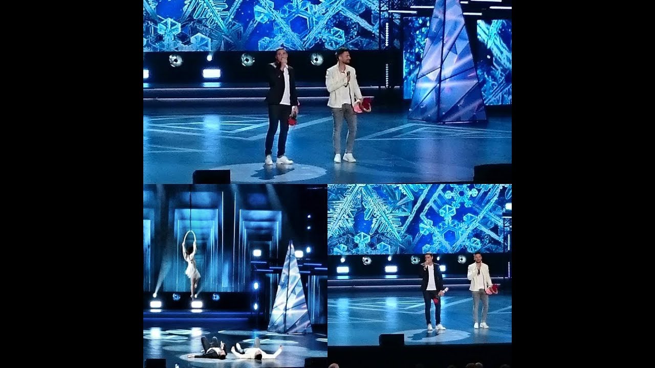 Сергей Лазарев. Съемка "Прости меня" Дубль 2. "НЕобыкновенный огонек" 10.12.2017г