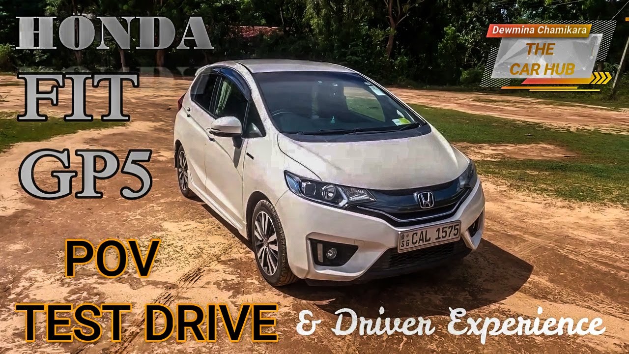HONDA FIT GP5 POV Test Drive & Driver Experience