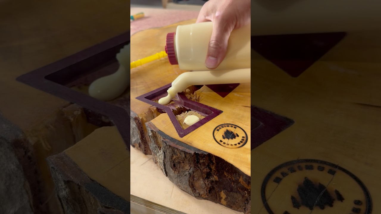 I love these Rockler templates! I find myself hoping my wood will crack now! Lol #rockler