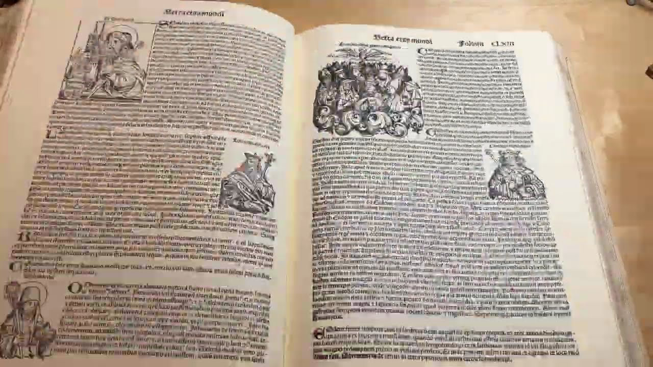 Liber Chronicarum: 300 p&aacute;ginas 600 grabados 1800 ilustraciones en 1 minuto