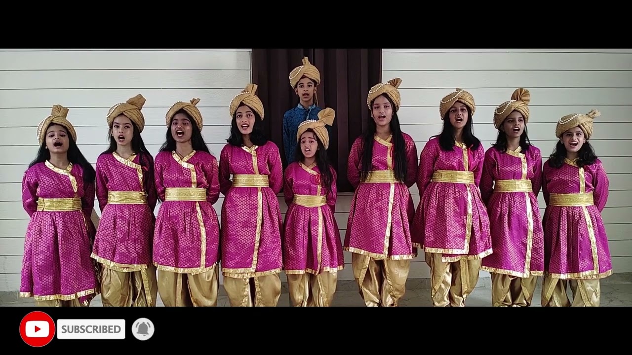 Best Hindi Patriotic Group Song For Schools | Jisne Marna Sikh Liya Hai Practice School