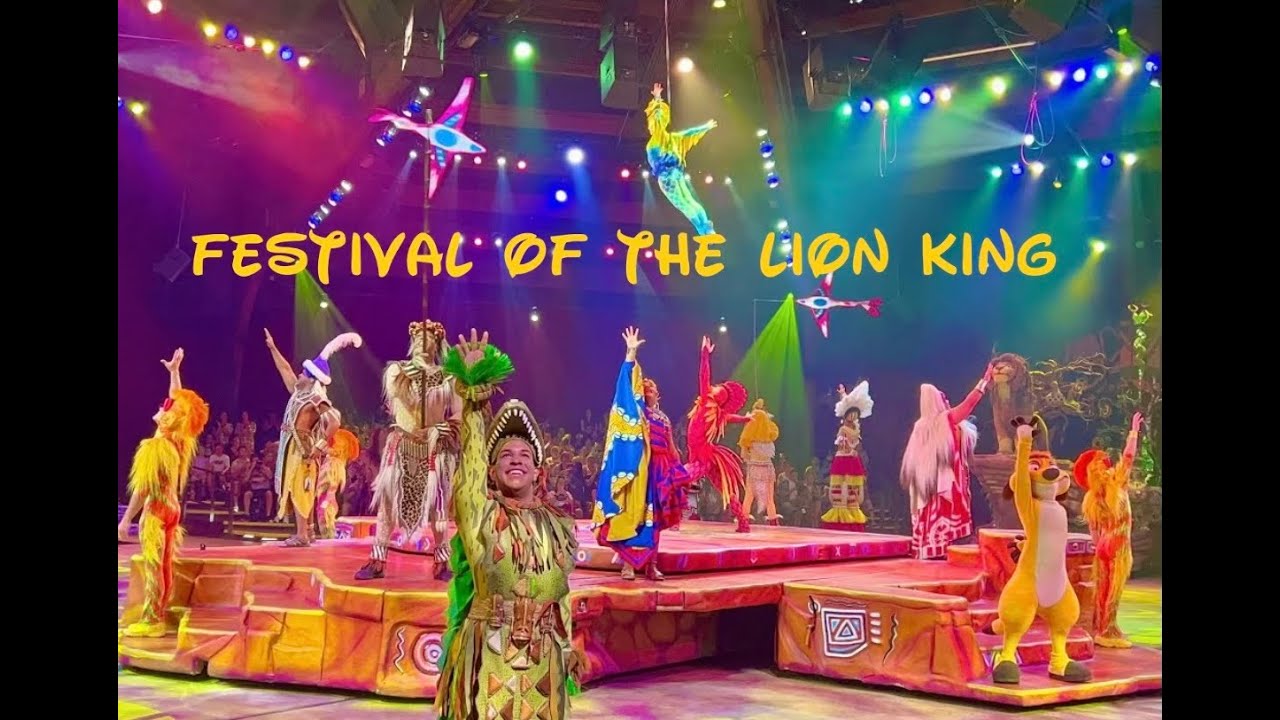 Animal Kingdom Walt Disney World - Festival Of The Lion King FULL SHOW (December 2023)